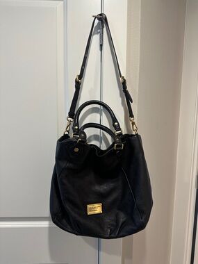 Vintage Y2K MARC BY MARC JACOBS Leather Tote Bag CLASSIC Q FRANCESCA Handbag